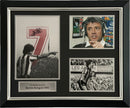 KEVIN KEEGAN PERSONALLY SIGNED PHOTO - NEWCASTLE DEBUT - DELUXE FRAME - PLM758-SPF1