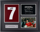 Kevin Keegan OBE Signed Liverpool No. 7 Photo Display — Framed with COA PLM1004