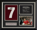 Kevin Keegan OBE Signed Liverpool No. 7 Photo Display — Deluxe Framed with COA PLM1004-SPF1
