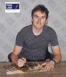 GERAINT THOMAS SIGNED PHOTO - TOUR DE FRANCE 2018  - TIME TRIAL - PLM18-SPF1