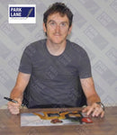 GERAINT THOMAS SIGNED PHOTO - TOUR DE FRANCE 2018  - ARRIVAL - PLM19-CFB1