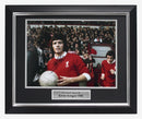 Kevin Keegan OBE Signed Liverpool Photograph "Walking Out at Anfield" — Deluxe Framed with COA PLM279-SPF1