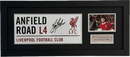 Kevin Keegan OBE Signed & Framed Anfield Road Sign — Liverpool FC PLM539-CFB1