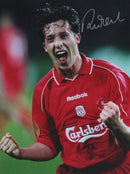 ROBBIE FOWLER PERSONALLY SIGNED LIVERPOOL CUP FINAL GOAL PHOTOGRAPH PLM640