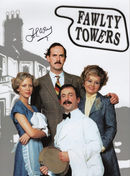 JOHN CLEESE PERSONALLY SIGNED FAWLTY TOWERS PHOTOGRAPH PLM676