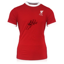 KEVIN KEEGAN FRAMED FRONT SIGNED LIVERPOOL 1973 FOOTBALL SHIRT, CLASSIC BLACK FRAME, PLM688-CFB
