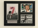 KEVIN KEEGAN PERSONALLY SIGNED PHOTO - NEWCASTLE DEBUT - CLASSIC FRAME - PLM758-CFB1