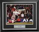 PERSONALLY SIGNED RYAN GIGGS MANCHESTER UNITED PHOTOGRAPH - 1999 FA CUP SEMI-FINAL GOAL AGAINST ARSENAL. PLM777-SPF1