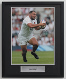 ELLIS GENGE PERSONALY SIGNED ENGLAND PHOTOGRAPH FRAMED IN A CLASSIC FRAME PLM786-CFB1