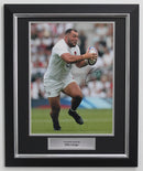 ELLIS GENGE PERSONALY SIGNED ENGLAND PHOTOGRAPH FRAMED IN A PREMIUM DELUXE FRAME PLM786-SPF1