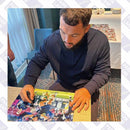 ELLIS GENGE PERSONALY SIGNED BRISTOL BEARS PHOTOGRAPH FRAMED IN A CLASSIC FRAME PLM787-CFB1