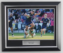 ELLIS GENGE PERSONALY SIGNED BRISTOL BEARS PHOTOGRAPH FRAMED IN A DELUXE PREMIUM FRAME PLM787-SPF1