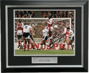 PAUL GASCOIGNE SIGNED PHOTOGRAPH 1991 FA CUP SEMI-FINAL Vs ARSENAL PLM796-SPF1