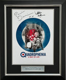 QUADROPHENIA DUEL SIGNED PHOTOGRAPH - PHIL DANIELS & LESLEY ASH - DELUXE FRAME - PLM827-SPF1