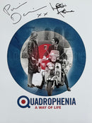 QUADROPHENIA DUEL SIGNED PHOTOGRAPH - PHIL DANIELS & LESLEY ASH PLM827