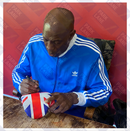 FRANK BRUNO PERSONALLY SIGNED BOXING GLOVE, RIGHT HAND VIP UNION JACK