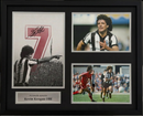 KEVIN KEEGAN PERSONALLY SIGNED PHOTO - NEWCASTLE MONTAGE - CLASSIC FRAME - PLM988-CFB1