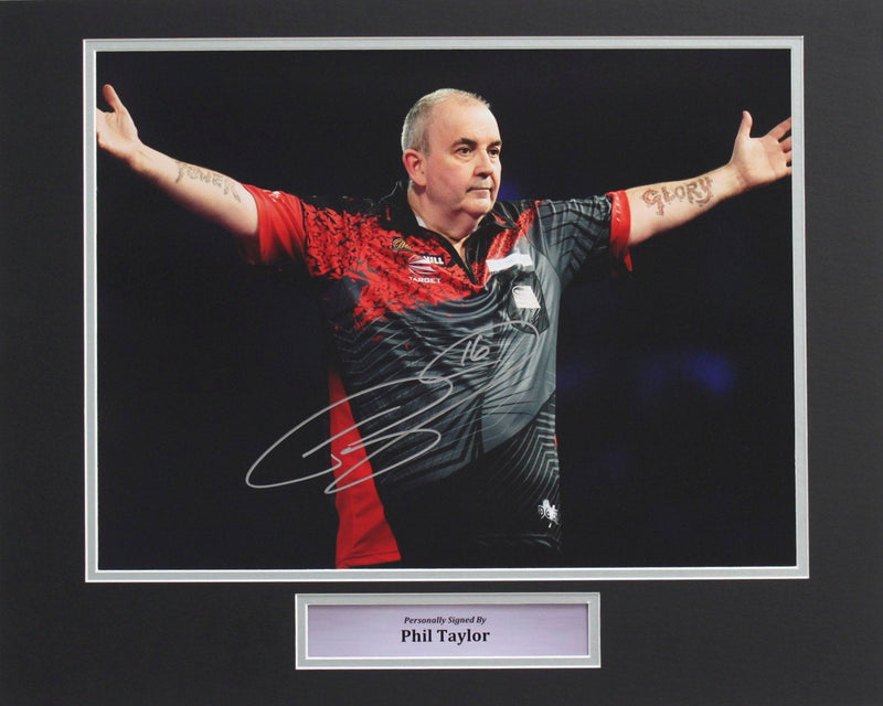 PHIL TAYLOR - THE POWER - PHOTO - PRE-FRAMED