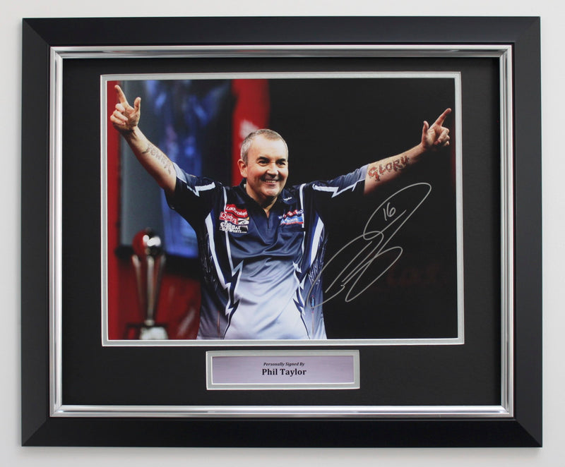 PHIL TAYLOR - POWER AND GLORY - DELUXE FRAME