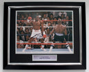SUGAR RAY LEONARD VS MARVIN HAGLER - DELUXE FRAME