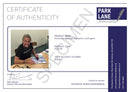 CERTIFICATE OF AUTHENTICITY