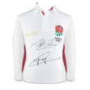 MARTIN JOHNSON & JONNY WILKINSON - DUEL SIGNED ENGLAND 2003 RUGBY SHIRT