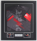 PHIL TAYLOR PERSONALLY REAR SIGNED DARTS SHIRT - REAR SIGNED - THE POWER - CLASSIC FRAME