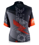 PHIL TAYLOR PERSONALLY REAR SIGNED DARTS SHIRT - REAR SIGNED - THE POWER