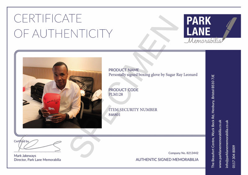 CERTIFICATE OF AUTHENTICITY