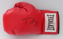 TYSON FURY SIGNED RED EVERLAST BOXING GLOVE - LEFT HAND - LANDSCAPE SIGNATURE