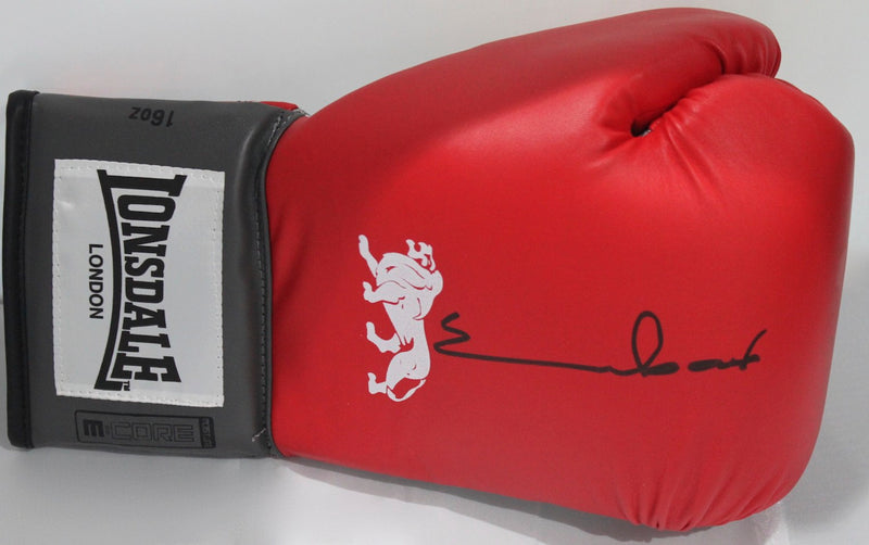 CHRIS EUBANK SIGNED BOXING GLOVE - RIGHT HANDED