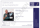 CERTIFICATE OF AUTHENTICITY
