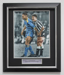 VINNIE JONES & PAUL GASCOIGNE - CROWN JEWELS - PREMIUM FRAME