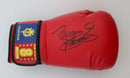 MANNY PACQUAIO - RED BOXING GLOVE - RIGHT HAND - LANDSCAPE SIGNATURE