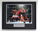 NIGEL BENN VS CHRIS EUBANK - DUAL SIGNED - CLASSIC FRAME