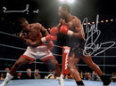 NIGEL BENN VS CHRIS EUBANK - DUAL SIGNED - PHOTO