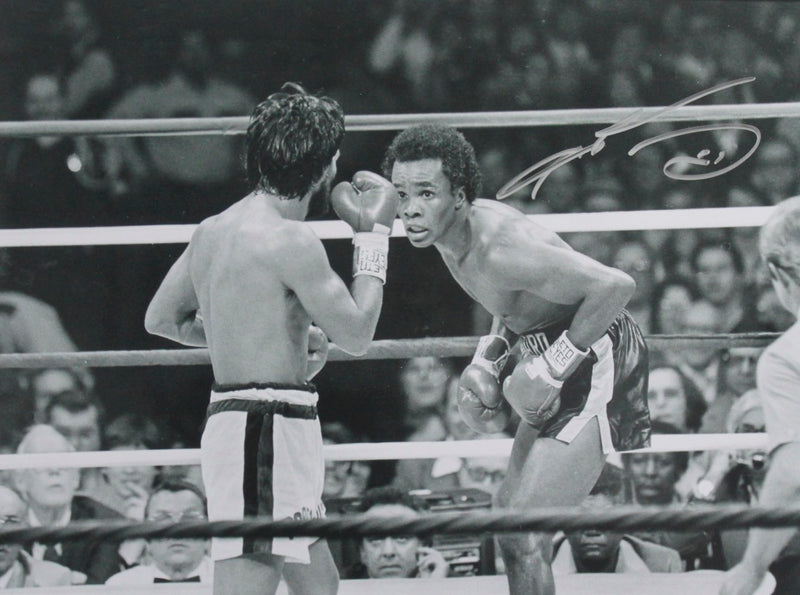 SUGAR RAY LEONARD VS ROBERTO DURAN - PHOTO