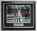 MARTIN JOHNSON - 2003 RWC PODIUM - DELUXE FRAME