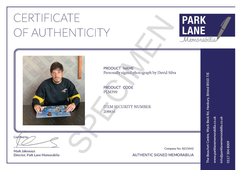 CERTIFICATE OF AUTHENTICITY