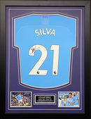 DAVID SILVA MANCHESTER CITY - PREMIER LEAGUE CHAMPIONS