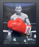 MIKE TYSON SIGNED LEFT HAND EVERLAST BOXING GLOVE - BADDEST MAN ON THE PLANET -  LANDSCAPE SIGNATURE - PORTRAIT 