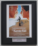 RALPH MACCIO SIGNED KARATE KID POSTER - CLASSIC FRAME