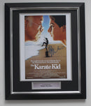 RALPH MACCIO SIGNED KARATE KID POSTER - PREMIER FRAME