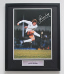 GLENN HODDLE SIGNED PHOTO - TOTTENHAM HOTSPUR - THE VOLLEY - CLASSIC FRAME