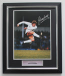 GLENN HODDLE SIGNED PHOTO - TOTTENHAM HOTSPUR - THE VOLLEY - DELUXE FRAME
