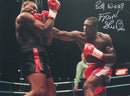 FRANK BRUNO FIGHTING OLIVER McCALL