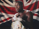 FRANK BRUNO SIGNED PHOTO - WBC WORLD HEAVYWEIGHT CHAMPION