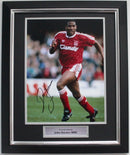 JOHN BARNES - LIVERPOOL PORTRAIT - DELUXE FRAME