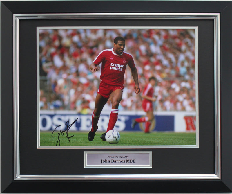 JOHN BARNES - LIVERPOOL LANDSCAPE - DELUXE FRAME