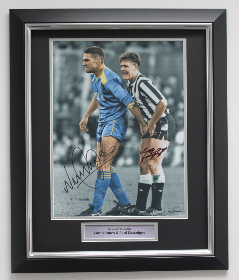 GAZZA & VINNIE JONES - CROWN JEWELS - DELUXE FRAME